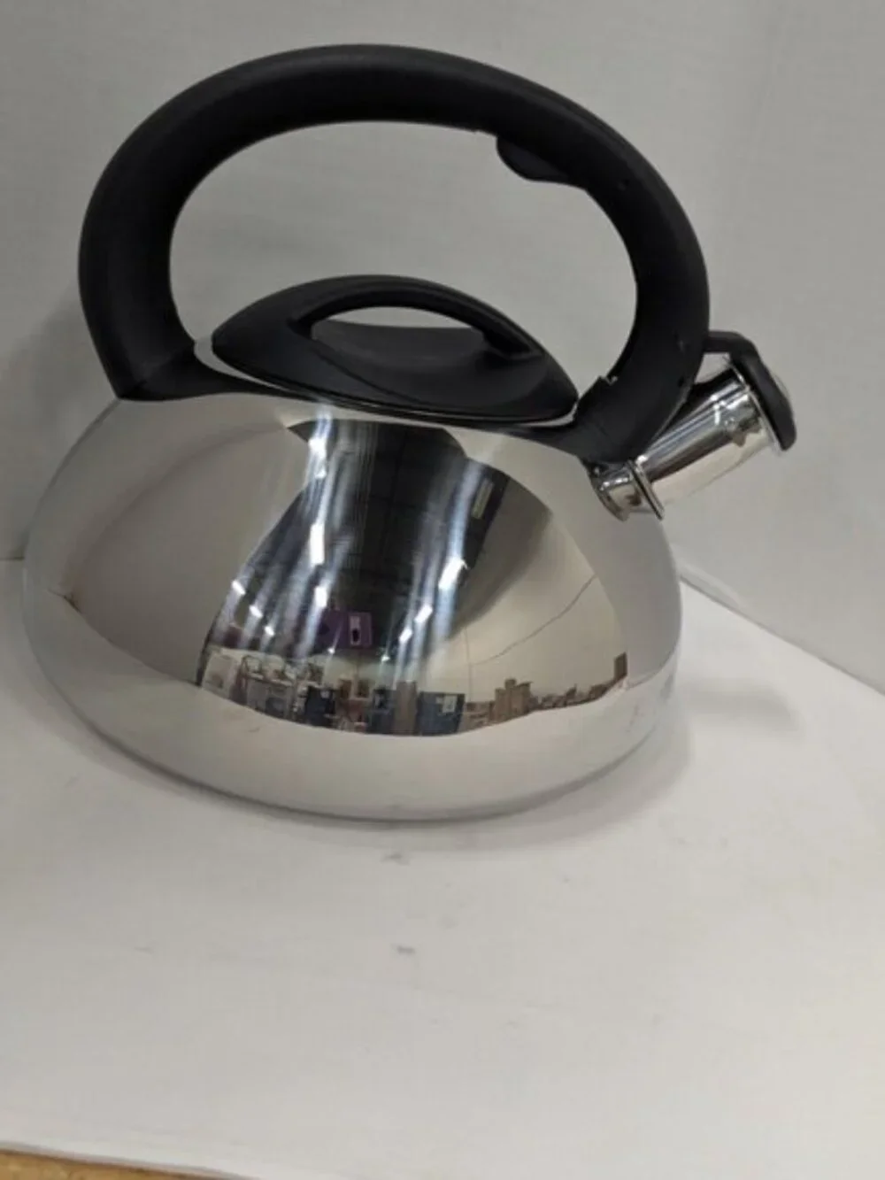 Mr. Coffee Harpwell 2 Qt Stainless Steel Whistling Tea Kettle - Picture 5 of 5